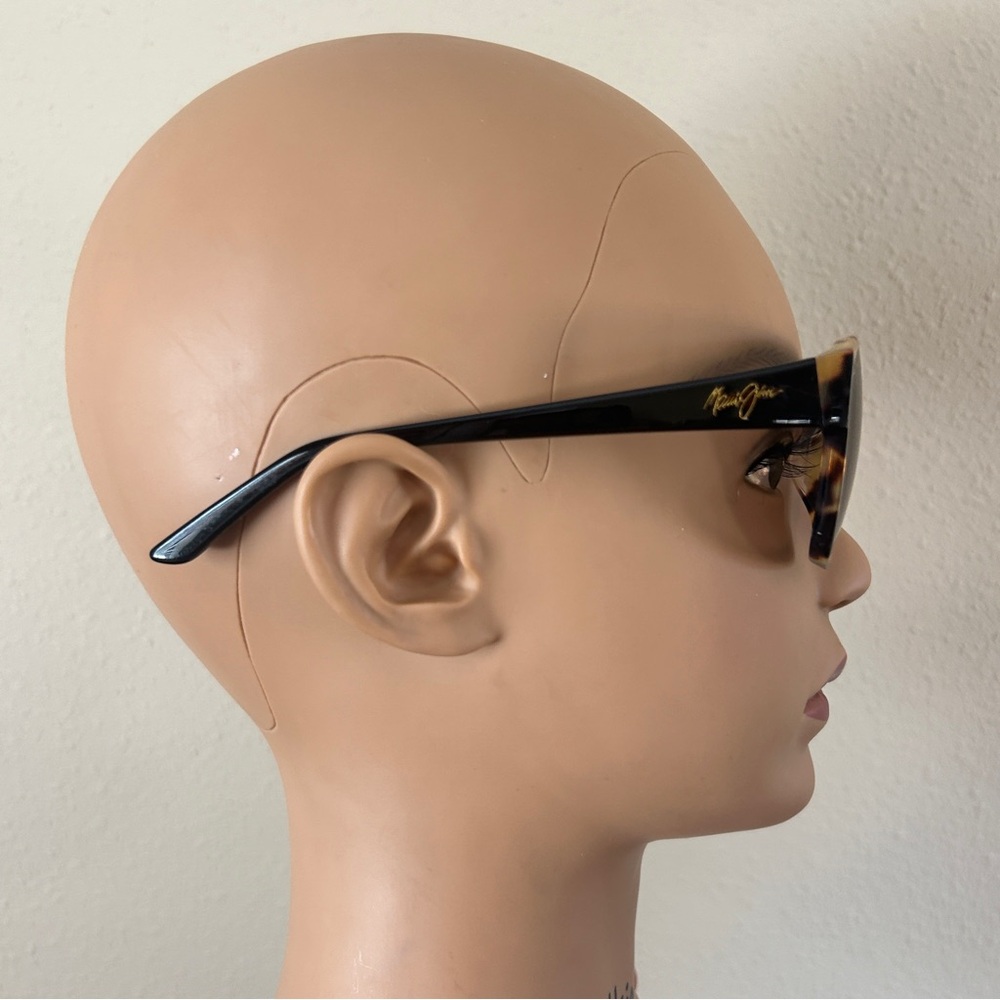 Maui Jim Summer Time Polarized Sunglasses MJ732 Tortoise/Bronze - Picture 4 of 12